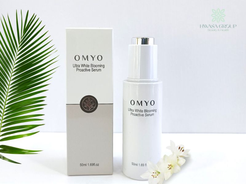 Tinh chất dưỡng trắng Omyo Ultra White Blooming Proactive Serum