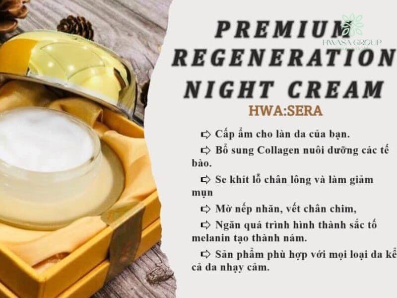 Kem dưỡng da Premium Regeneration Night Cream
